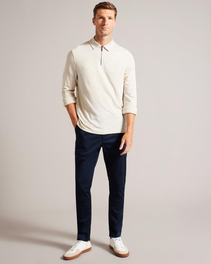 Pantalon Ted Baker Irvine Slim Fit Bleu Marine Homme | COY-86829307